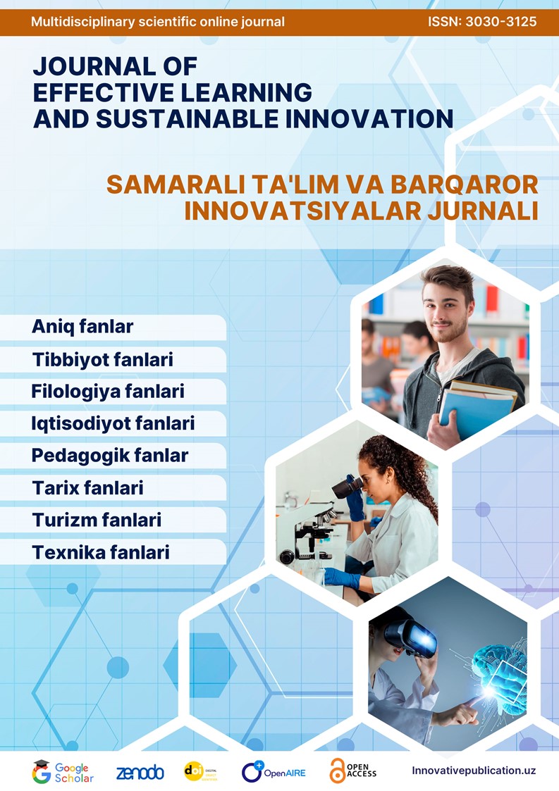					View Vol. 4 No. 8 (2026): Journal of Effective Learning and Sustainable Innovation
				